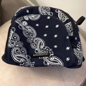 Kendall + Kylie Navy Bandana Print Backpack